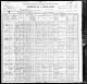 1900 års federala folkräkning i USA för Agvald og Agusta Vogt, Wisconsin, Milwaukee, Milwaukee Ward 17, District 0148.